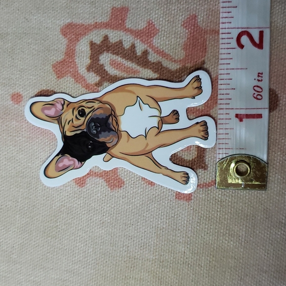 (J) Frenchie Bulldog Sticker Doggie Dog Mom Puppy - Picture 3 of 5